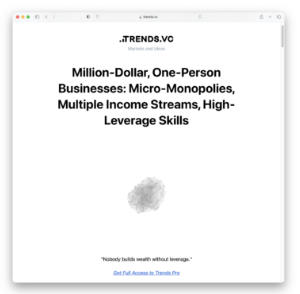 005-007trends.vc趋势报告
-- trends.vc趋势报告