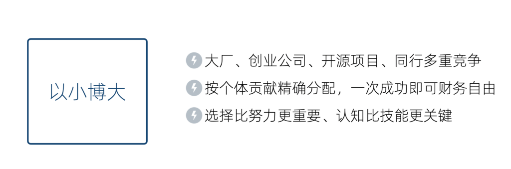 002-009一人企业必须以小博大